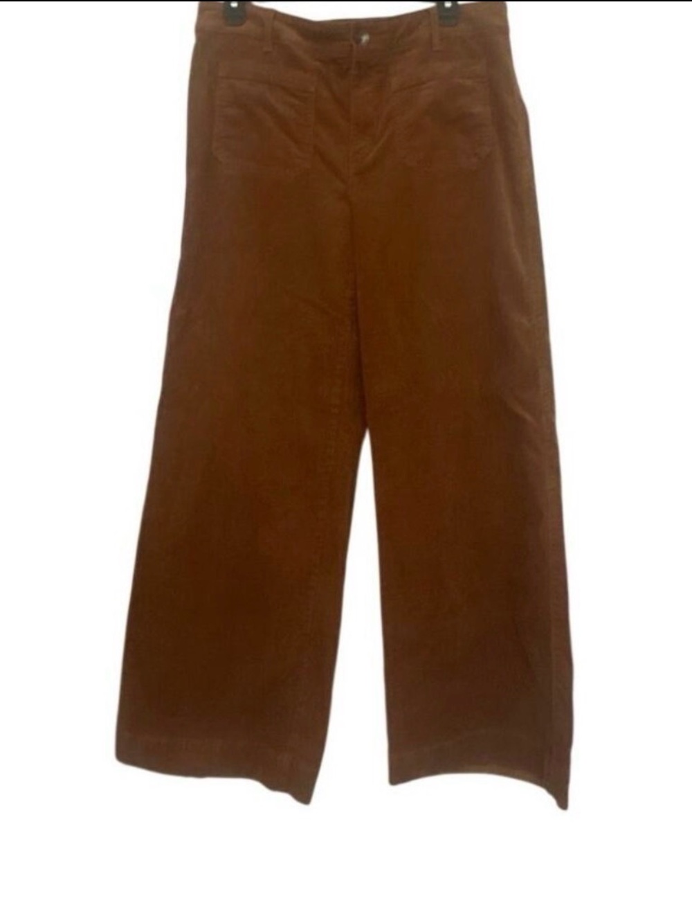 LOFT Wide Leg Pants in Brown